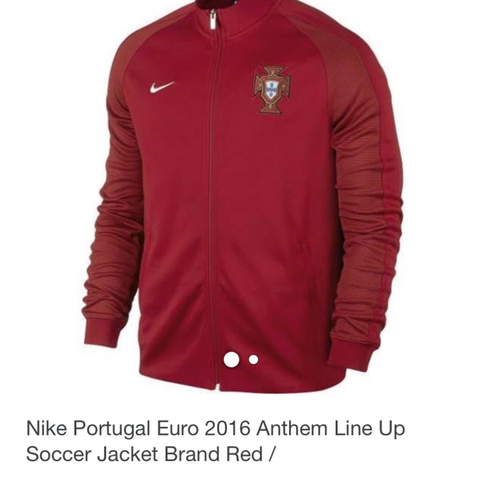 Nike Portugal 2016 Anthem Line up Soccer Jacket
